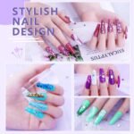 Acrylic Nail Kit With Everything For Beginners, Professional Nail Starter Kit , 24 Color Glitter Acrylic Powder And Liquid Monomer Set, Nail Glitter And DIY Nail Art Tools - Image 5