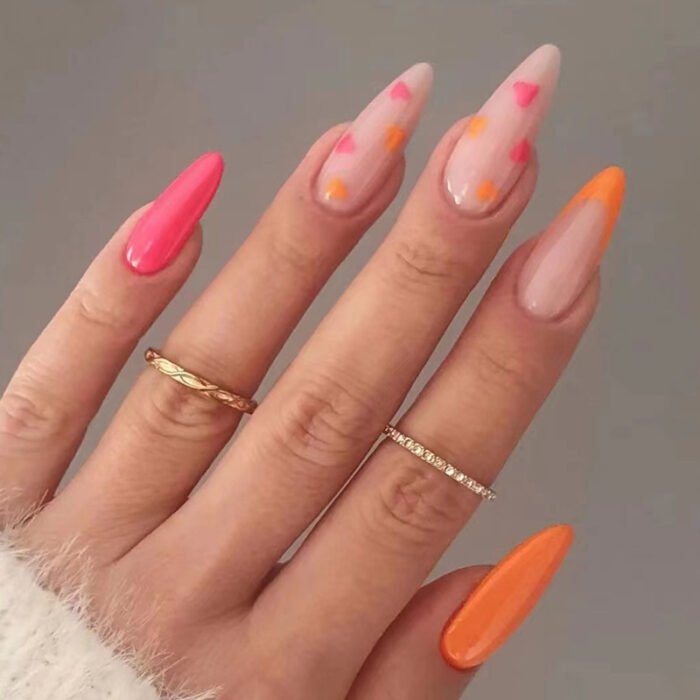 Summer Warm Love Press On Nails Wear Armor - Image 1
