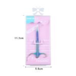 Stainless Steel Color Titanium Eyebrow Trimmer Makeup Beauty Small Scissors - Image 10