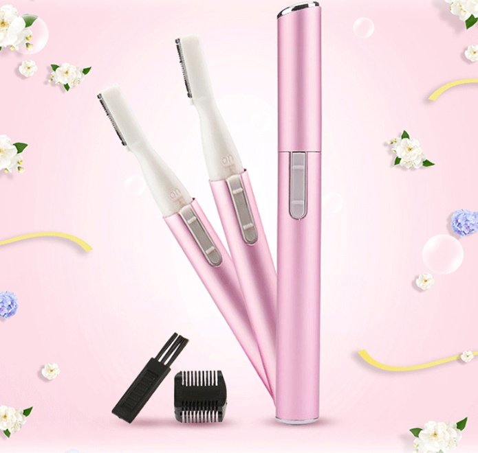 1533542661613-QQ图片20180806160142.jpg Electric eyebrow shaping tool Lady's eyebrow shaving machine - Image 1
