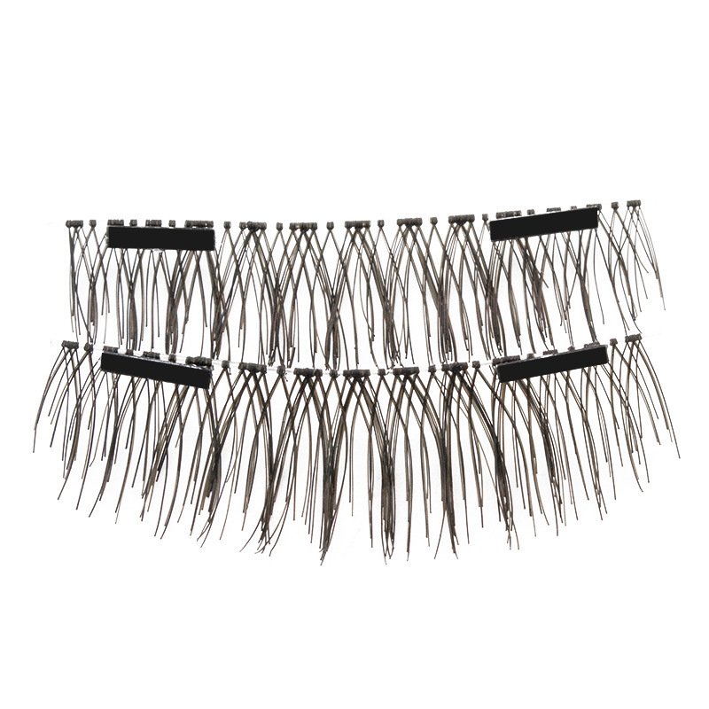 1617179065361.jpg Three Magnetic Glue-Free Magnetic Eyelashes Small Round Box Magnet False Eyelashes - Image 5