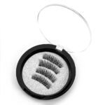 Three Magnetic Glue-Free Magnetic Eyelashes Small Round Box Magnet False Eyelashes - Image 7