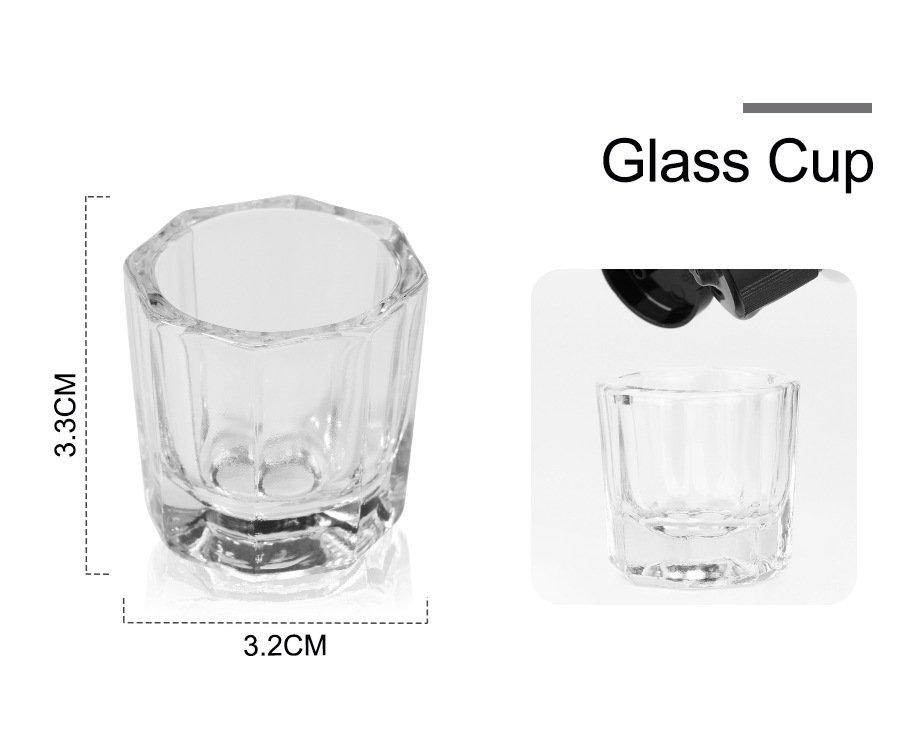 1617447564014.jpg Nail Powder Acrylic System Kit Professional Nail Art Tool Set Contain Glass Cup Acrylic Liquid Extention Carving Manicure - Image 4