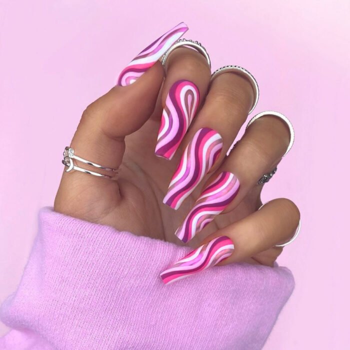 Detachable Artistic Wearable Finished Fake Nails False Nails Fingernails Press On Nails Tips - Image 1