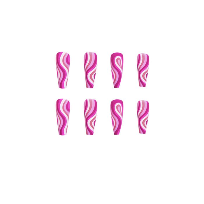 Detachable Artistic Wearable Finished Fake Nails False Nails Fingernails Press On Nails Tips - Image 3