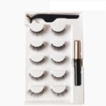 Five Pairs Of Magnetic Eyeliner Eyelashes Set - Image 2