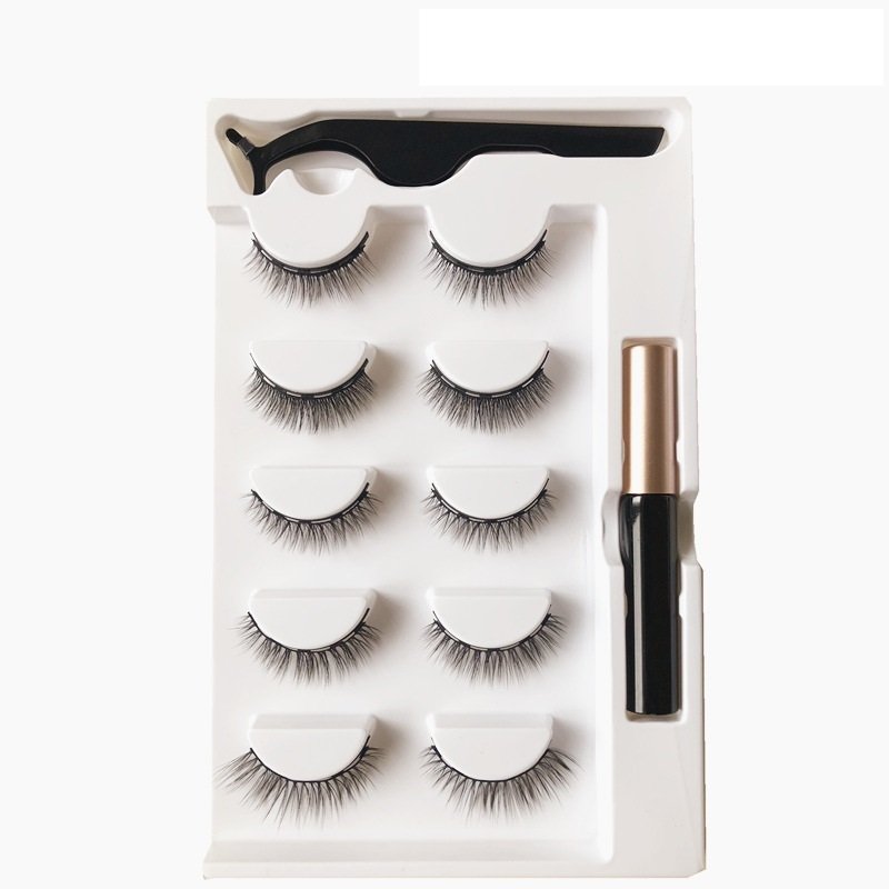 1621312795509.jpg Five Pairs Of Magnetic Eyeliner Eyelashes Set - Image 2