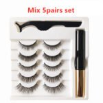 Five Pairs Of Magnetic Eyeliner Eyelashes Set - Image 7