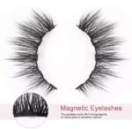 Liquid Eyeliner Magnetic False Eyelashes Set  Five Pairs Of Glue-free Magnetic Eyelashes - Image 5