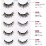 Liquid Eyeliner Magnetic False Eyelashes Set  Five Pairs Of Glue-free Magnetic Eyelashes - Image 2