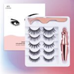 Magnetic False Eyelashes 5 Pairs Of Eyeliner