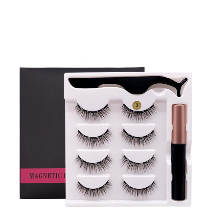 Natural Magnet False Eyelashes Magnetic Suit - Image 3