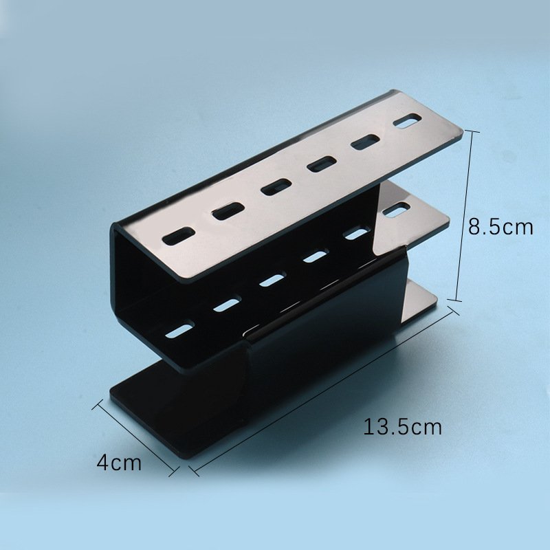 2402191116320326700.jpg 6-hole Eyelash Tweezers Display Stand Acrylic Eyelash Tweezers Rack Organizing Rack Grafting Eyelash Tweezers Storage Rack - Image 7