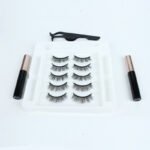 Imitation mink hair magnetic suction false eyelashes - Image 3