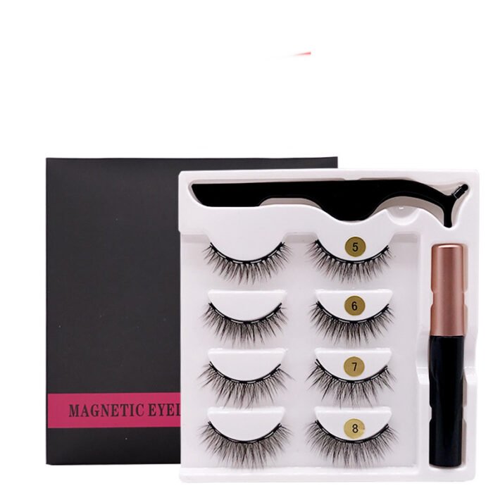 Natural Magnet False Eyelashes Magnetic Suit - Image 1
