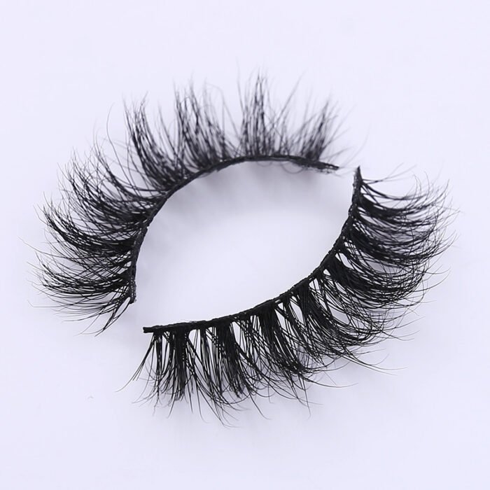 Handmade 3D Mink Full Strip False Eyelashes - Family - Image 4