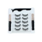 Imitation mink hair magnetic suction false eyelashes - Image 2