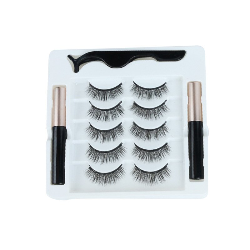 2921371753734.jpg Imitation mink hair magnetic suction false eyelashes - Image 2