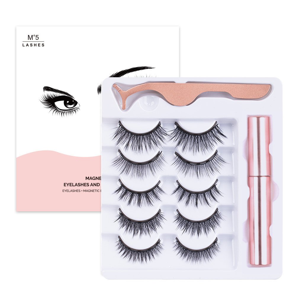 2d27fbc1-5d27-405e-9eb7-294e1308c420.jpg Magnetic False Eyelashes 5 Pairs Of Eyeliner - Image 3