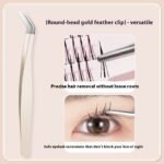Round Head Jinyu 7-shaped Grafting Eyelash Tweezers - Image 6
