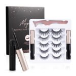Magnetic False Eyelashes 5 Pairs Of Eyeliner - Image 7