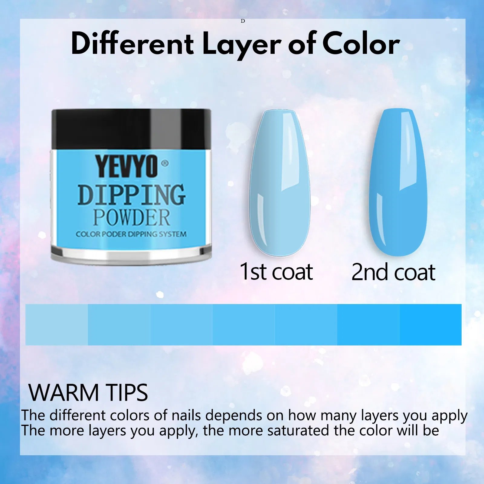 3c061080-f31e-4f36-92ae-9f501a369931.jpg Acrylic Nail Kit Dip Powder Nail Kit Starter With Drill And UV Light, 20 Colors Fast Dry Powder Nail Dipping Kit, With Base & Top Coat Activator Dip Nail Kit For French Nail Art Manicure DIY - Image 3