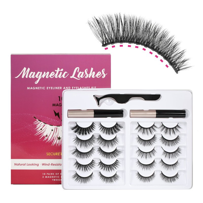 3e1f9773-6dcb-44a9-adde-4f3600ece5f2.jpg Magnetic False Eyelashes 5 Pairs Of Eyeliner - Image 6