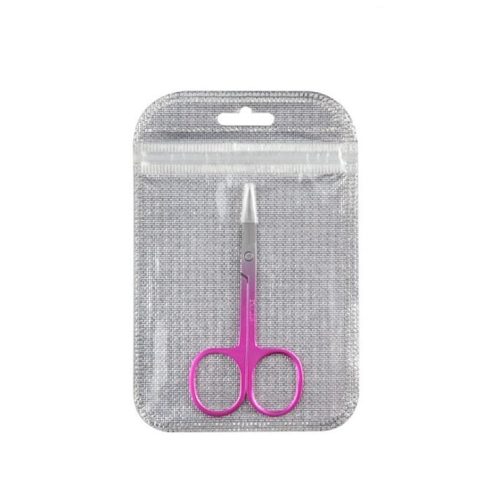 Stainless Steel Color Titanium Eyebrow Trimmer Makeup Beauty Small Scissors - Image 6