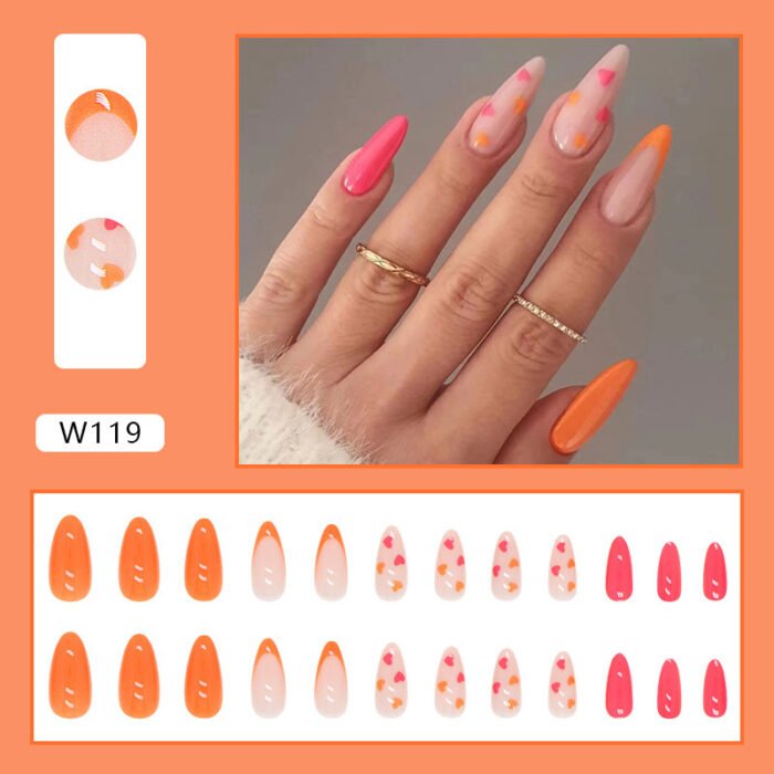 Summer Warm Love Press On Nails Wear Armor - Image 2