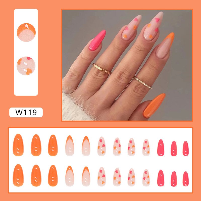 40d7deb4-7361-4769-be92-b3537ef1fb59.jpg Summer Warm Love Press On Nails Wear Armor - Image 2