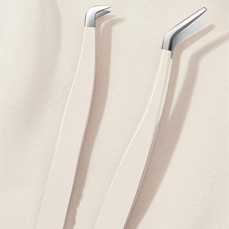 4ab0fa60-c07d-4f7f-b0e7-1e5eb5f506f0.jpg Round Head Jinyu 7-shaped Grafting Eyelash Tweezers - Image 1