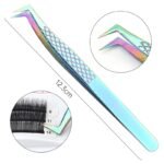 Grafting Eyelash Special Tweezers High Precision Fish Pattern Olecranon Tweezers Stainless Steel Eyelash Tweezers - Image 10