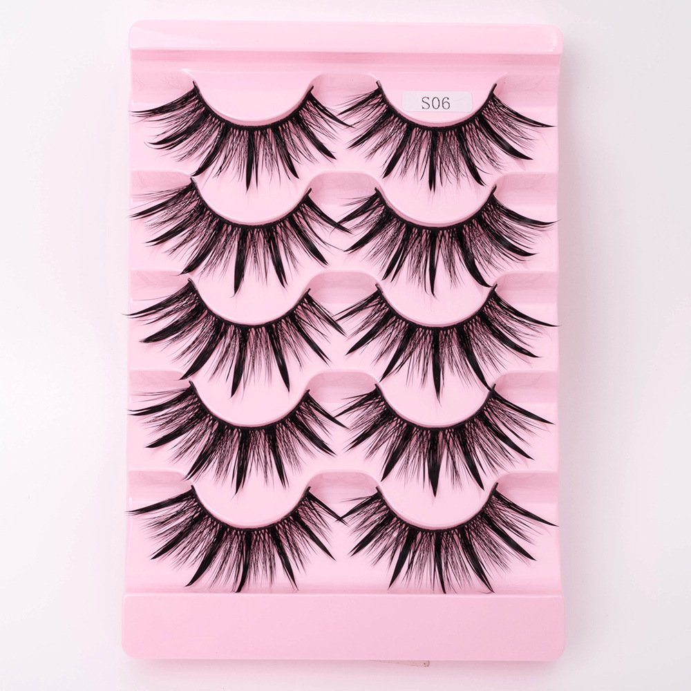 507741b8-1fd1-4ecb-bec6-22b2fadf4f59.jpg Natural 3D Dramatic Fairy Clusters Manga Lashes Fake Eyelashes - Image 6
