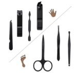 7 nail clippers Nail Manicure Set knife eyebrow set function Manicure Manicure Kit - Image 2