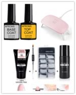 Venalisa Poly Nail Gel Kit Nail Fesign Builder Nail Gel Acrylic Transparent Crystal Coumuflage Set Nail Extend Jelly Gel Polish - Image 8