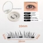 Magnetic False Eyelashes One-pair Package Natural - Image 9