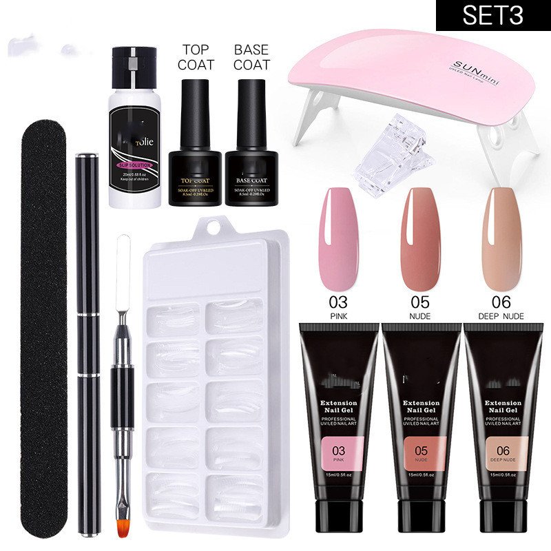5eef49ad-a276-4bcc-82ff-f7fb26075e0e.jpg 15ml Nail Art Extended Glue Set Phototherapy Gel - Image 3