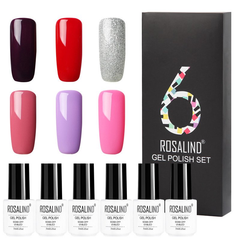 606505855637.jpg 6 Colors Set Solid Color Gel Polish Set Nail Polish Gift Box Manicure - Image 5