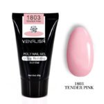 Venalisa Poly Nail Gel Kit Nail Fesign Builder Nail Gel Acrylic Transparent Crystal Coumuflage Set Nail Extend Jelly Gel Polish - Image 5