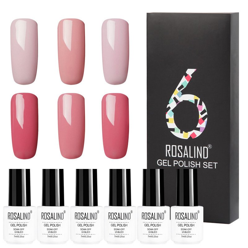 652221941058.jpg 6 Colors Set Solid Color Gel Polish Set Nail Polish Gift Box Manicure - Image 8