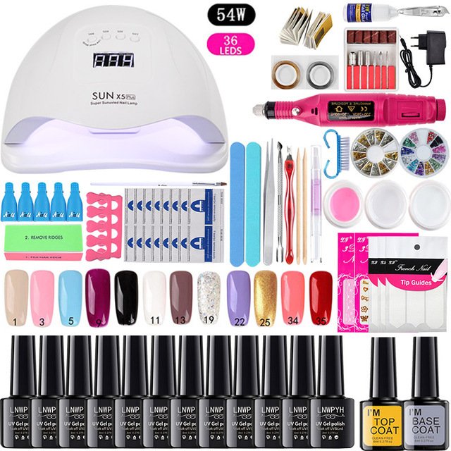 6774263923516.jpg Nail manicure set - Image 1