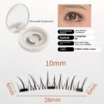 Magnetic False Eyelashes One-pair Package Natural - Image 8