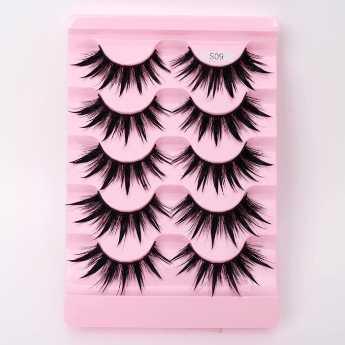 Natural 3D Dramatic Fairy Clusters Manga Lashes Fake Eyelashes - Image 9