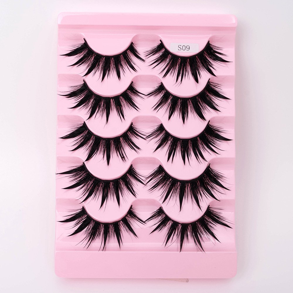 6d929cbe-3cf8-482f-85f4-75c3ce9bb4ac.jpg Natural 3D Dramatic Fairy Clusters Manga Lashes Fake Eyelashes - Image 9