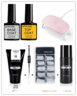 Venalisa Poly Nail Gel Kit Nail Fesign Builder Nail Gel Acrylic Transparent Crystal Coumuflage Set Nail Extend Jelly Gel Polish - Image 10