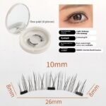 Magnetic False Eyelashes One-pair Package Natural - Image 10