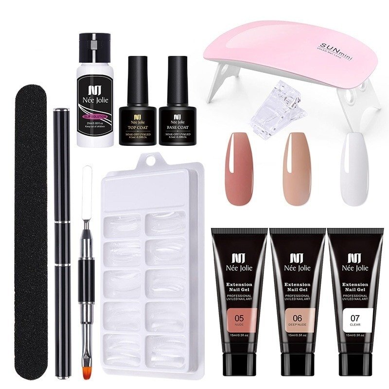 8b7d3015-dfb9-4bf8-b10e-72fd5e66263f.jpg 15ml Nail Art Extended Glue Set Phototherapy Gel - Image 10