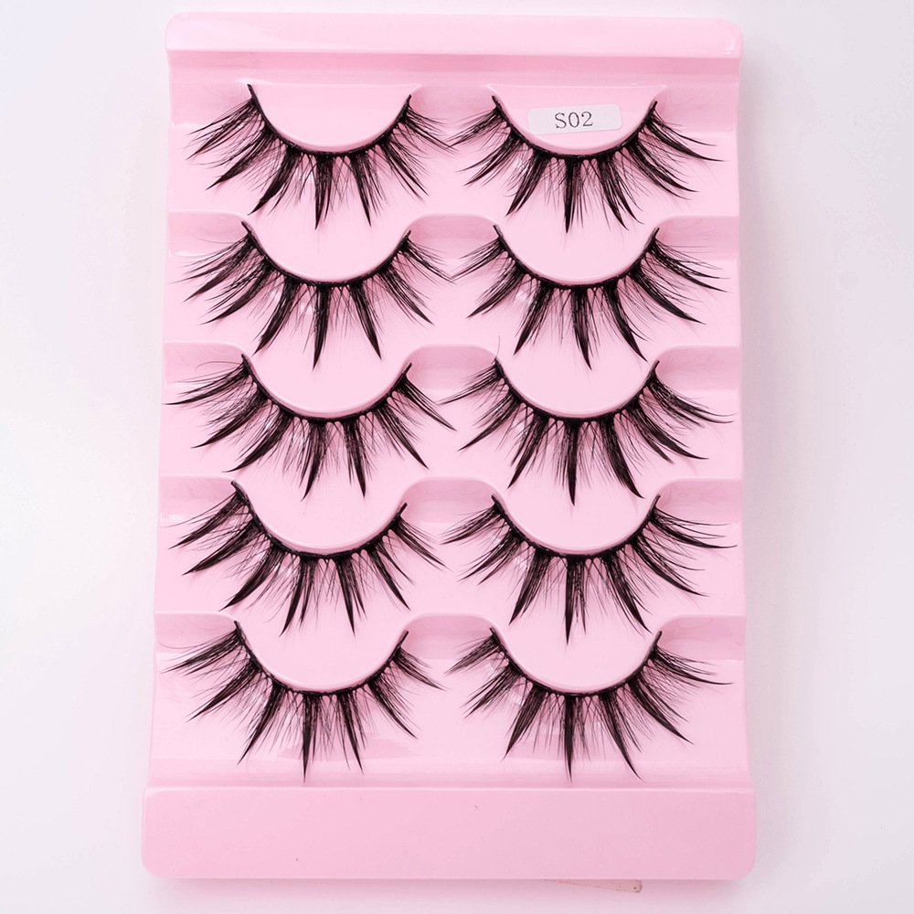 913f73c9-d393-467a-b259-0275ded088fb.jpg Natural 3D Dramatic Fairy Clusters Manga Lashes Fake Eyelashes - Image 2