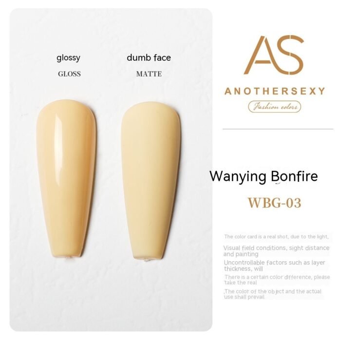 Yellow Nail Oil Gel New Whitening Nail Shop Special Set - Image 5