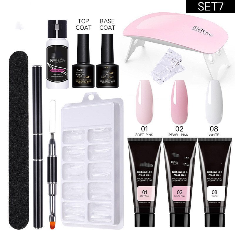 9862dc6c-0c8f-4b4b-9383-b6a89a2d72fc.jpg 15ml Nail Art Extended Glue Set Phototherapy Gel - Image 7